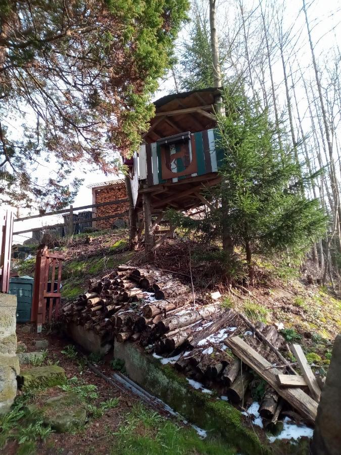 Ferienwohnung Zum Sebnitzer Hirsch エクステリア 写真